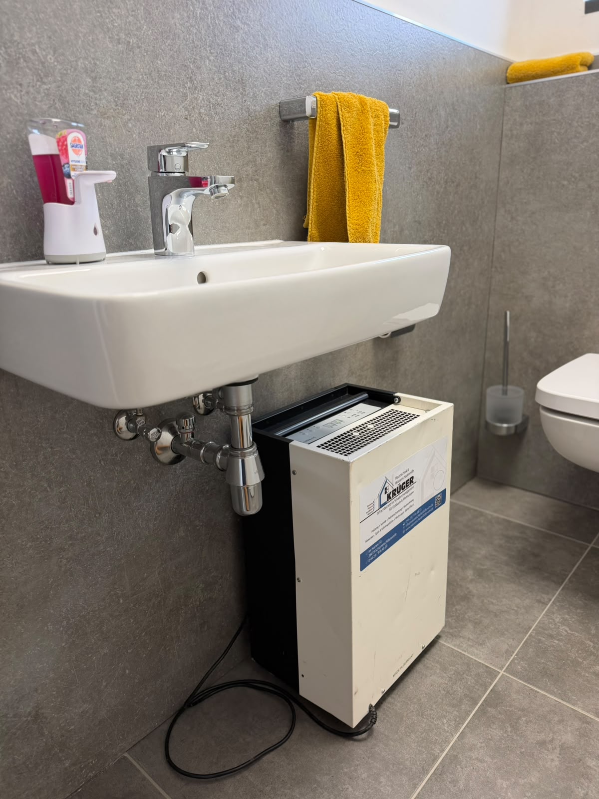 Bautrocknung nach Wasserschaden